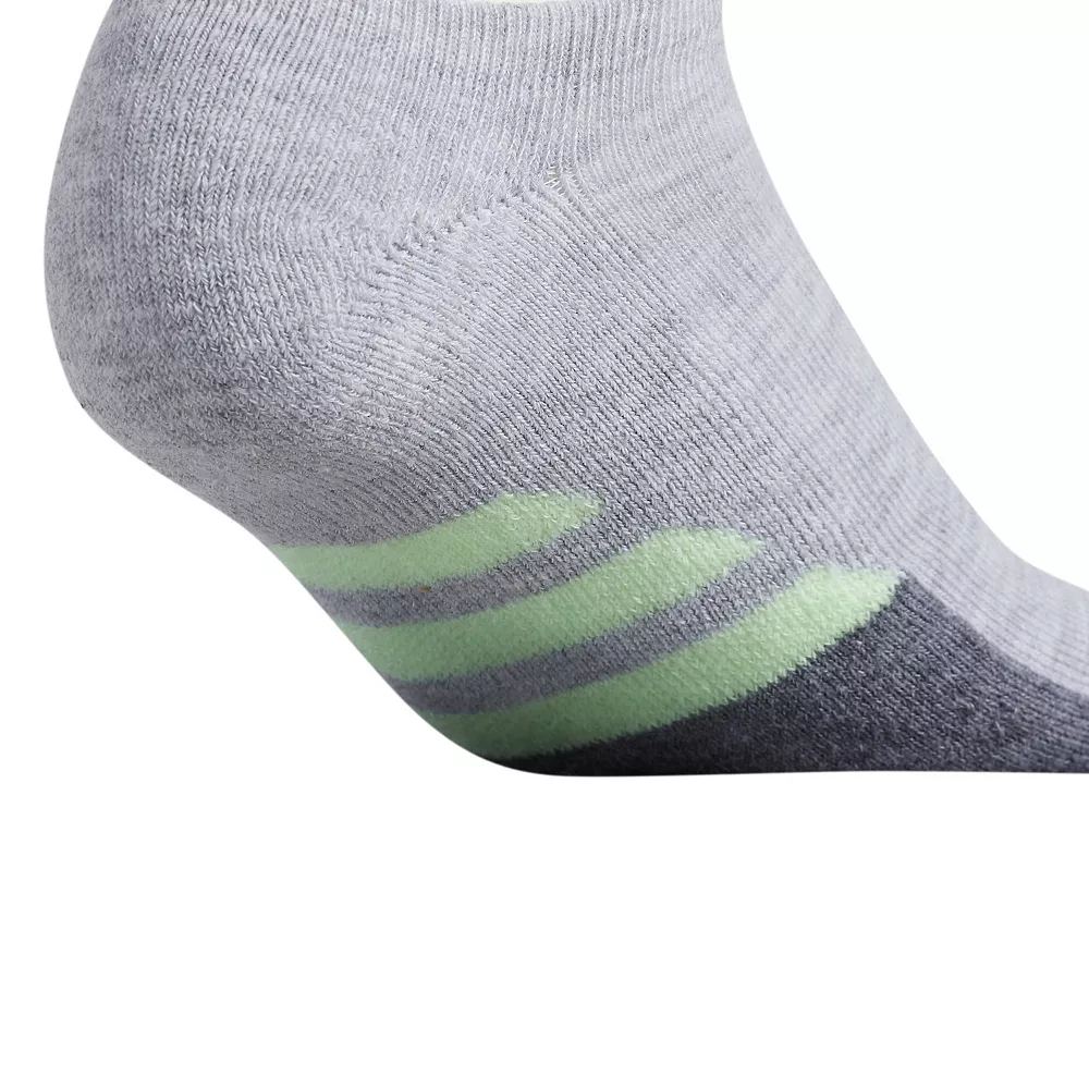 Adidas Women's Cushioned II 3-Pack No Show Sock 9 Adidas Women's Cushioned II 3-Pack No Show Sock - Image 9