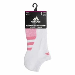 Adidas Women's Cushioned II 3-Pack No Show Sock 23 Adidas Women's Cushioned II 3-Pack No Show Sock -Adidas Clothing Shop 3652654 ALT8