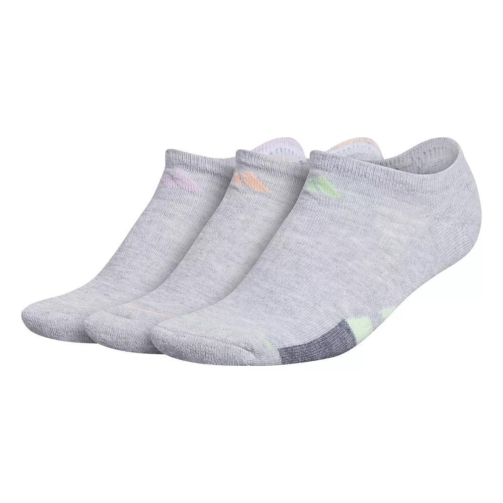 Adidas Women's Cushioned II 3-Pack No Show Sock 2 Adidas Women's Cushioned II 3-Pack No Show Sock - Image 2