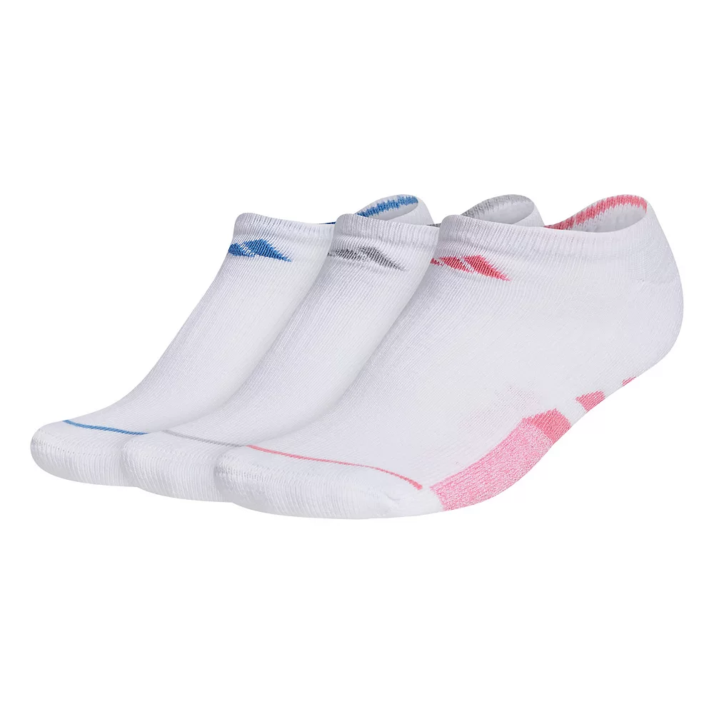 Adidas Women's Cushioned II 3-Pack No Show Sock 5 Adidas Women's Cushioned II 3-Pack No Show Sock - Image 5