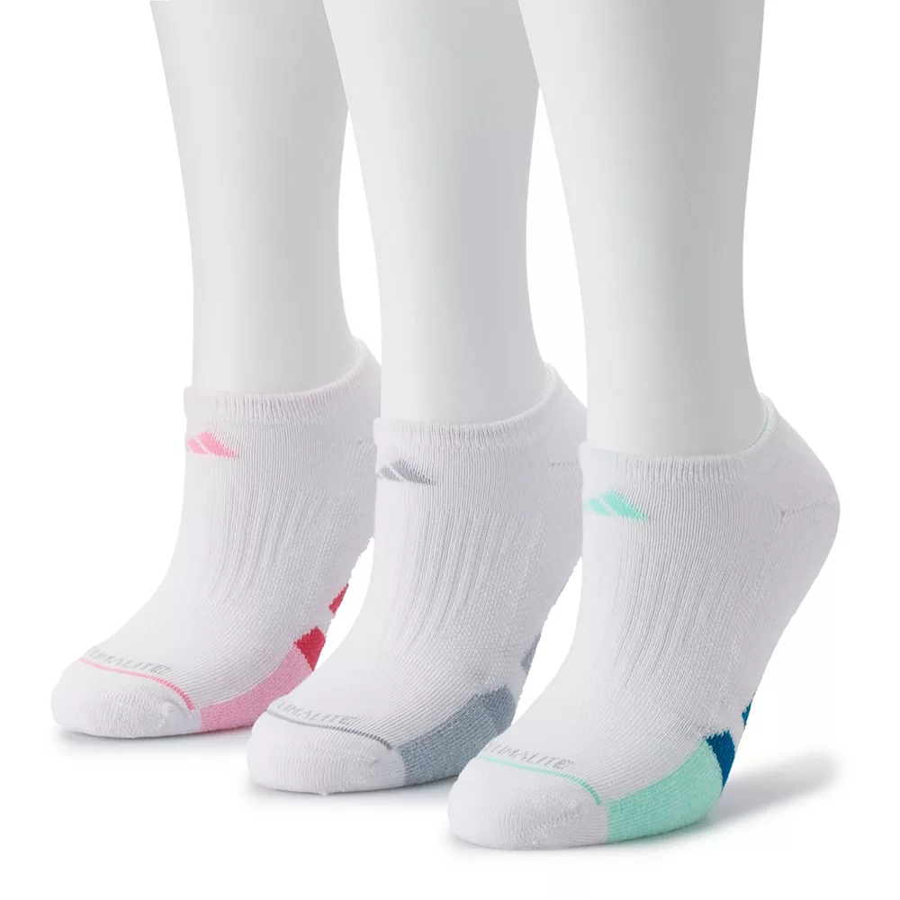 Adidas Women's Cushioned II 3-Pack No Show Sock 3 Adidas Women's Cushioned II 3-Pack No Show Sock - Image 3