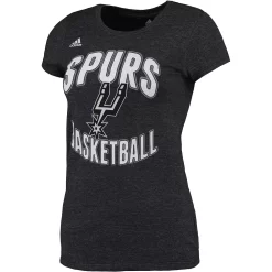 Women's adidas LaMarcus Aldridge Black San Antonio Spurs Name & Number T-Shirt -Adidas Clothing Shop 4383085 ALT2