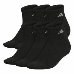 Women's adidas Athletic Quarter Socks 6-Pack