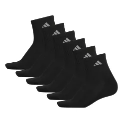 Women's adidas Athletic Quarter Socks 6-Pack -Adidas Clothing Shop 4492086 ALT7
