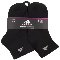 Women's adidas Athletic Quarter Socks 6-Pack -Adidas Clothing Shop 4492086 ALT8