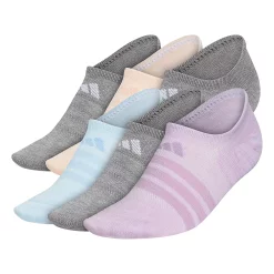 Women's adidas Superlite II Super No Show Sock 6-Pack -Adidas Clothing Shop 4507063 Bliss Lilac Purple