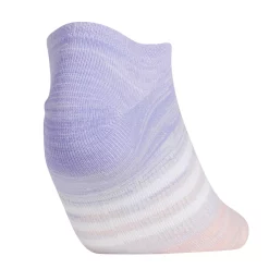Women's adidas Superlite Badge Of Sport Stripe No-Show Sock 6-Pack -Adidas Clothing Shop 4507086 ALT5