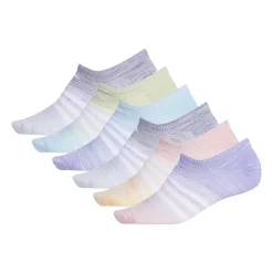 Women's adidas Superlite Badge Of Sport Stripe No-Show Sock 6-Pack -Adidas Clothing Shop 4507086 ALT6