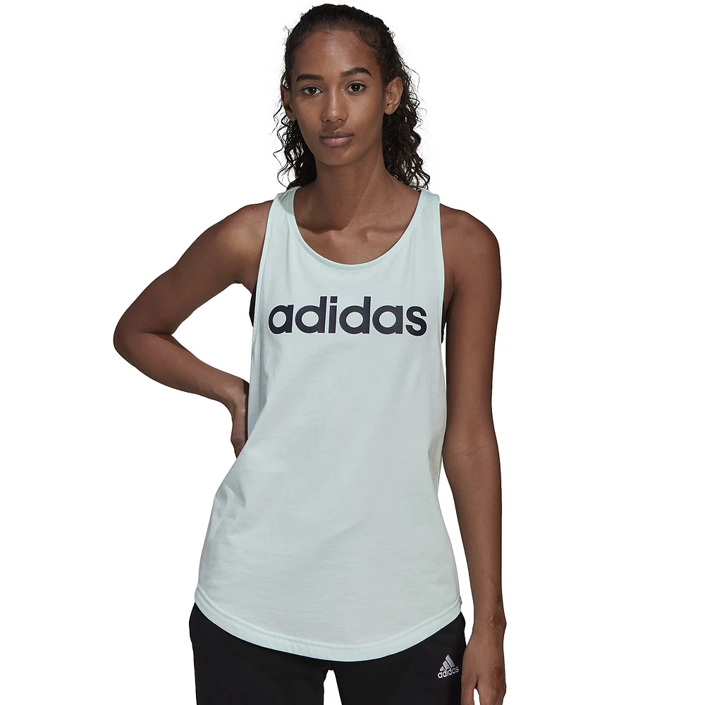 Women's adidas Essential Linear Tank 15 Women's adidas Essential Linear Tank - Image 15
