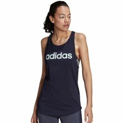 Women's adidas Essential Linear Tank 30 Women's adidas Essential Linear Tank -Adidas Clothing Shop 4626968 Legend Ink Ice Mint