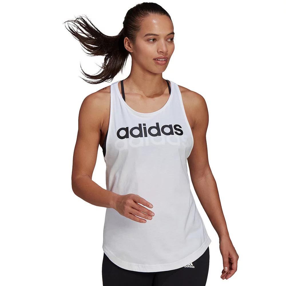 Women's adidas Essential Linear Tank 12 Women's adidas Essential Linear Tank - Image 12