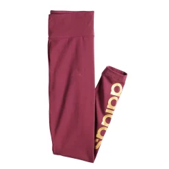 Women's adidas Essential Linear Logo High-Waisted Leggings -Adidas Clothing Shop 4627388 ALT4