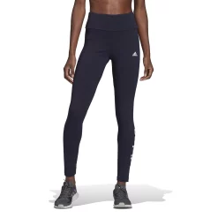 Women's adidas Essential Linear Logo High-Waisted Leggings -Adidas Clothing Shop 4627388 Legend Ink Ice Mint