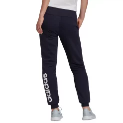 Women's adidas Linear Logo French Terry Jogger Pants -Adidas Clothing Shop 4627435 ALT