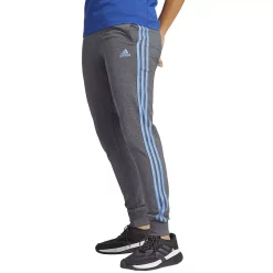Women's adidas Essential 3-Stripe Jogger Pants -Adidas Clothing Shop 4628529 Dark Gray Heather