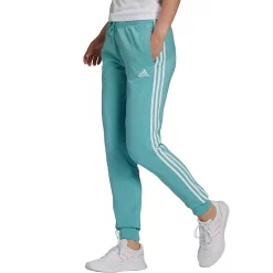 Women's adidas Essential 3-Stripe Jogger Pants -Adidas Clothing Shop 4628529 Mint Tone White