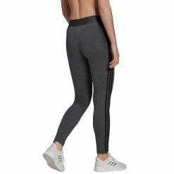 Women's adidas Essential 3-Stripe High-Waisted Leggings -Adidas Clothing Shop 4628536 ALT