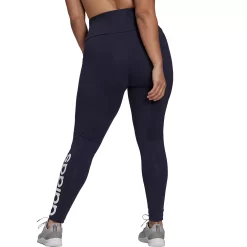 Plus Size adidas Essential Linear High-Waisted Leggings -Adidas Clothing Shop 4791042 ALT