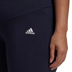 Plus Size adidas Essential Linear High-Waisted Leggings -Adidas Clothing Shop 4791042 ALT2