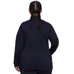 Plus Size adidas Essential Tricot Track Jacket -Adidas Clothing Shop 4863873 ALT