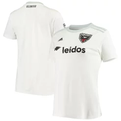 Women's adidas White D.C. United 2020 Away Team Replica Jersey