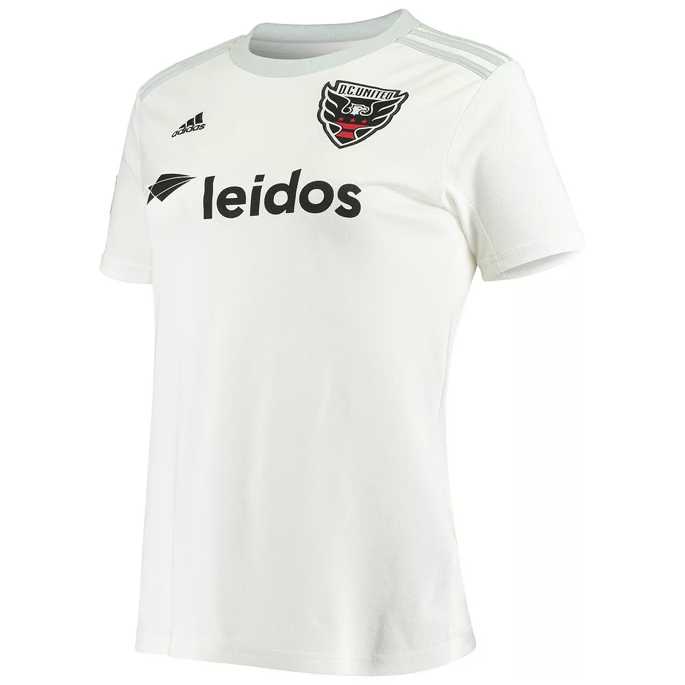 Women's adidas White D.C. United 2020 Away Team Replica Jersey 3 Women's adidas White D.C. United 2020 Away Team Replica Jersey - Image 3