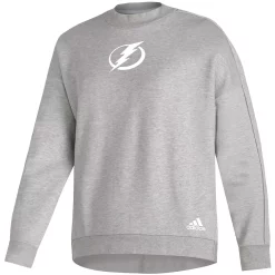 Women's adidas Heathered Gray Tampa Bay Lightning V2 Pullover Sweatshirt 5 Women's adidas Heathered Gray Tampa Bay Lightning V2 Pullover Sweatshirt -Adidas Clothing Shop 4907268 ALT2
