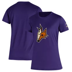 Women's adidas Purple Arizona Coyotes Reverse Retro Creator T-Shirt