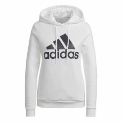 Women's adidas Essentials Logo Fleece Hoodie 21 Women's adidas Essentials Logo Fleece Hoodie -Adidas Clothing Shop 4975137 ALT4