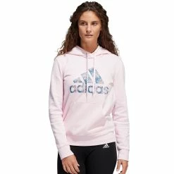 Women's adidas Essentials Logo Fleece Hoodie 15 Women's adidas Essentials Logo Fleece Hoodie -Adidas Clothing Shop 4975137 Black