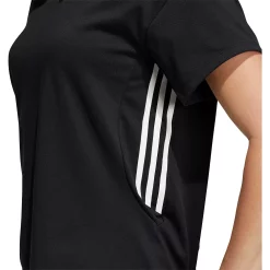 Women's adidas 3-Stripe Polo Top -Adidas Clothing Shop 4981926 ALT3