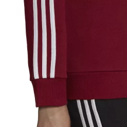 Women's adidas Essentials 3-Stripes Fleece Sweatshirt 27 Women's adidas Essentials 3-Stripes Fleece Sweatshirt -Adidas Clothing Shop 5011194 ALT4