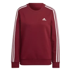 Women's adidas Essentials 3-Stripes Fleece Sweatshirt 29 Women's adidas Essentials 3-Stripes Fleece Sweatshirt -Adidas Clothing Shop 5011194 ALT6