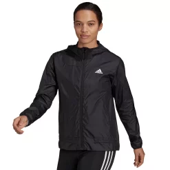 Women's adidas Marathon 3-Stripes Track Jacket -Adidas Clothing Shop 5125393 Black White