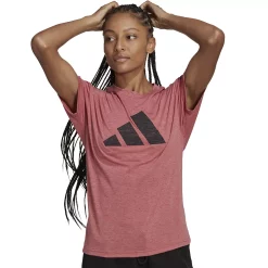 Women's adidas Winners Tee -Adidas Clothing Shop 5126891 Wonder Red Mel