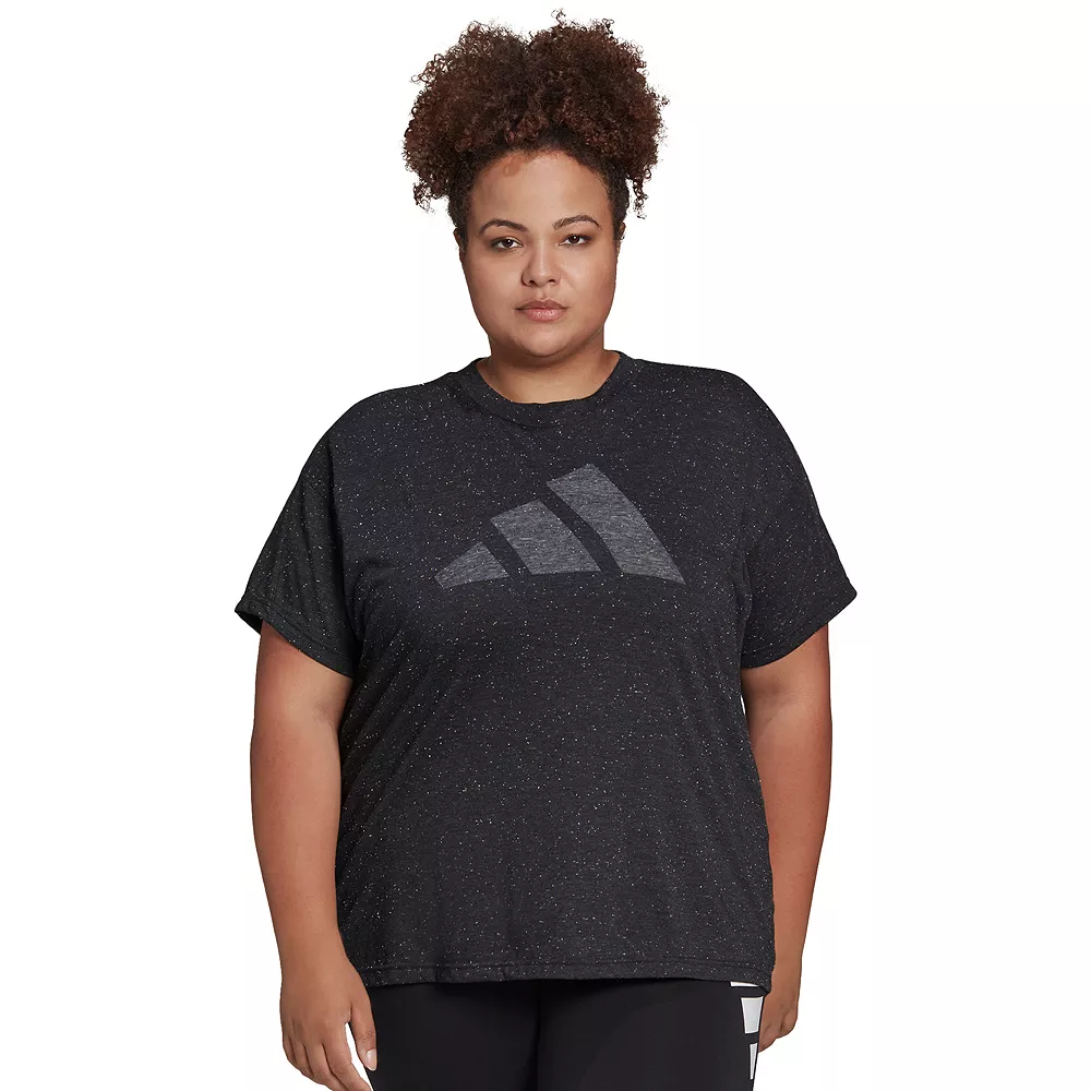 Plus Size adidas Winners Graphic Tee 2 Plus Size adidas Winners Graphic Tee - Image 2
