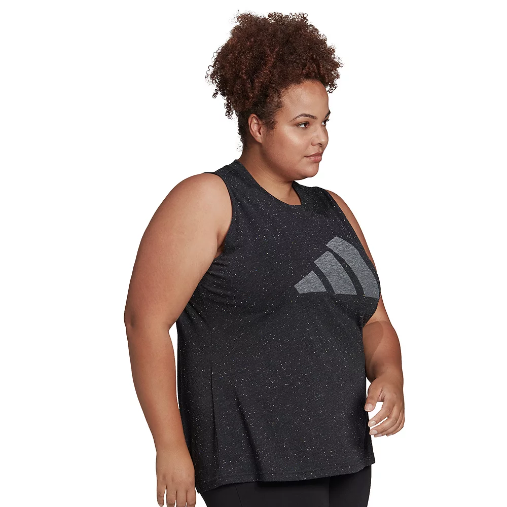 Plus Size adidas Winners Tank 2 Plus Size adidas Winners Tank - Image 2