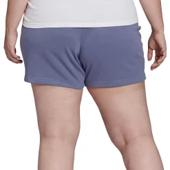 Plus Size adidas French Terry Shorts -Adidas Clothing Shop 5164222 ALT
