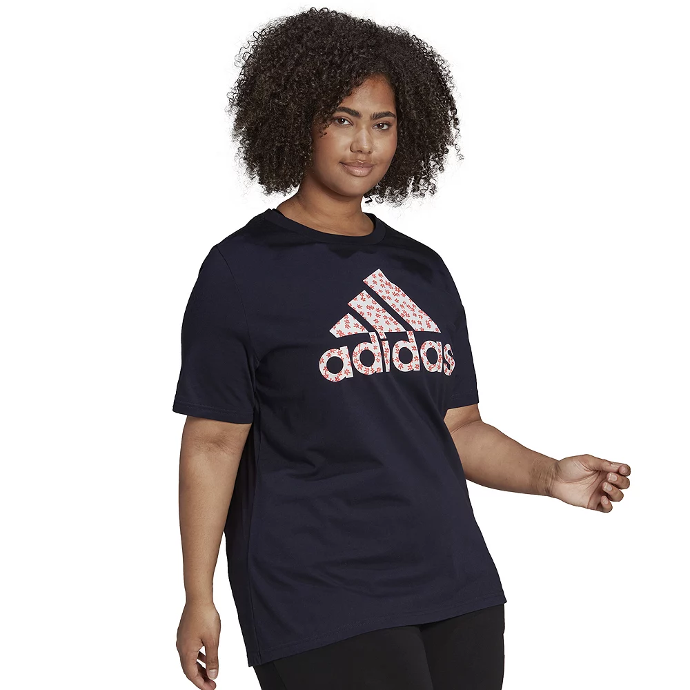 Plus Size adidas Graphic Tee 4 Plus Size adidas Graphic Tee - Image 4