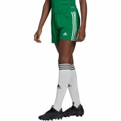 Women's adidas Squadra Soccer Shorts -Adidas Clothing Shop 5196922 Team Green White