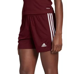 Women's adidas Squadra Soccer Shorts -Adidas Clothing Shop 5196922 Team Maroon White