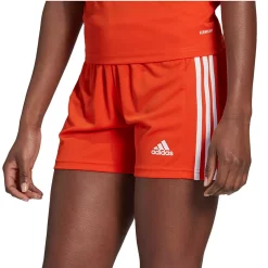 Women's adidas Squadra Soccer Shorts -Adidas Clothing Shop 5196922 Team Orange White