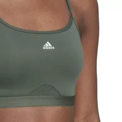 Adidas Aeroreact Training Light-Support Padded Sports Bra -Adidas Clothing Shop 5200409 ALT3