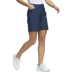 Women's adidas Midrise Twill Golf Shorts -Adidas Clothing Shop 5218281 ALT2