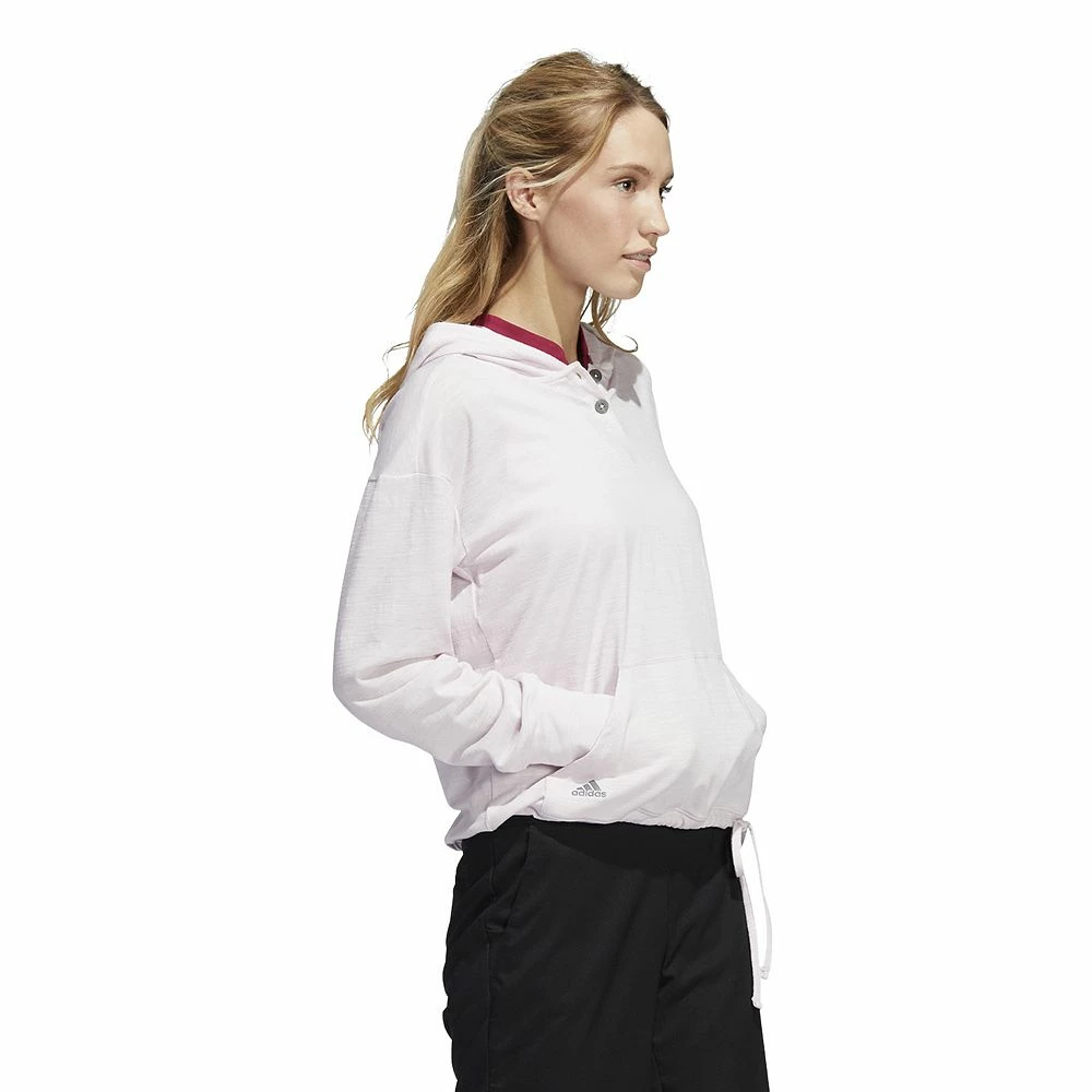 Women's adidas Essentials Slubbed Golf Hoodie 4 Women's adidas Essentials Slubbed Golf Hoodie - Image 4