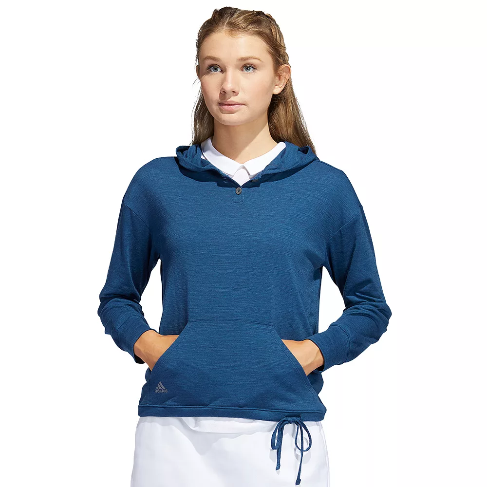 Women's adidas Essentials Slubbed Golf Hoodie 1 Women's adidas Essentials Slubbed Golf Hoodie