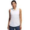 Women's adidas Ultimate365 Sleeveless Golf Polo