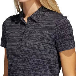 Women's adidas Space-Dyed Golf Polo Shirt 9 Women's adidas Space-Dyed Golf Polo Shirt -Adidas Clothing Shop 5218391 ALT3