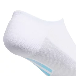 Women's adidas Superlite Stripe No-Show Socks 3-Pack -Adidas Clothing Shop 5359875 ALT5