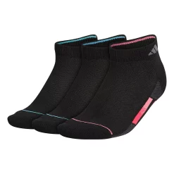 Women's adidas Superlite Stripe Low-Cut Socks 3-Pack -Adidas Clothing Shop 5359877 Black